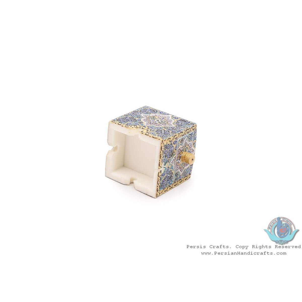 Miniature Mini Jewelry Box with Drawer - HM3908-Persian Handicrafts