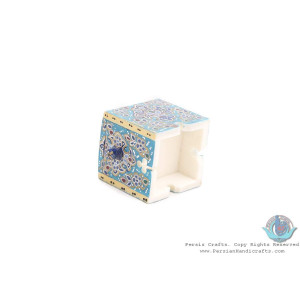 Miniature Mini Jewelry Box with Drawer - HM3909-Persian Handicrafts