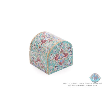 Miniature Mini Round Trunk Shape Jewelry Box - HM3911 Miniature Mini Round Trunk Shape Jewelry Box - HM3911