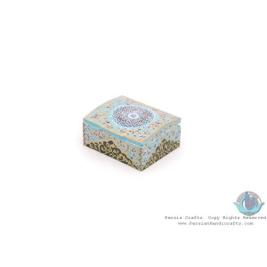 Miniature Mini Chest Shape Jewelry Box - HM3914-Persian Handicrafts