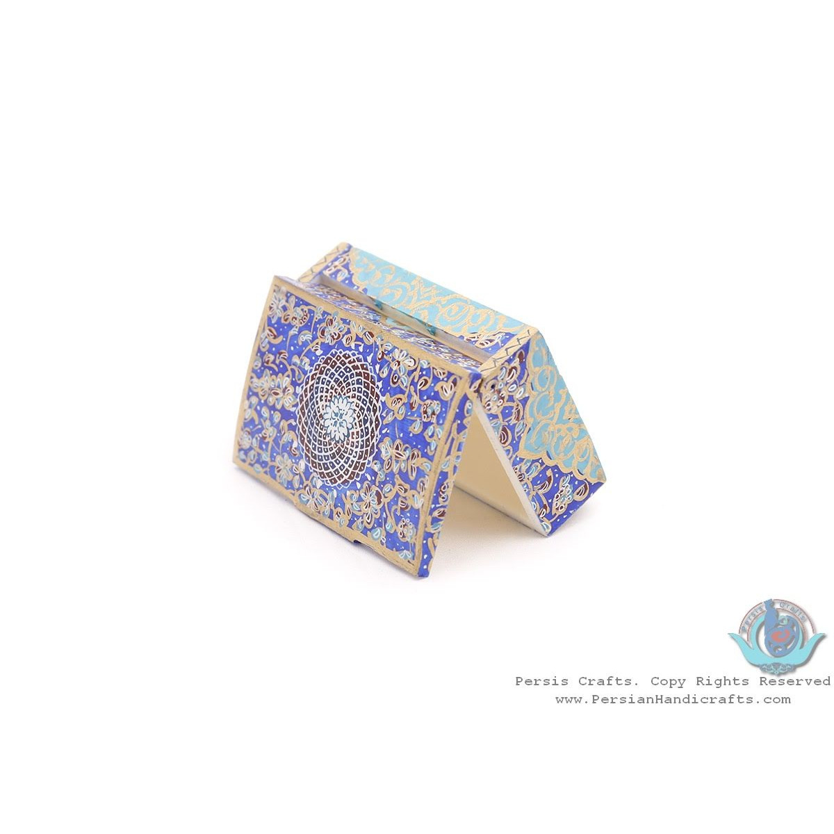 Common Miniature Chest Shape Jewelry Box - HM3916-Persian Handicrafts
