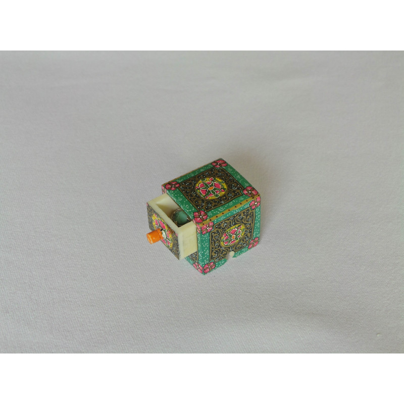 Miniature Hand Painted Jewelry Box - HM3001 - Persiada