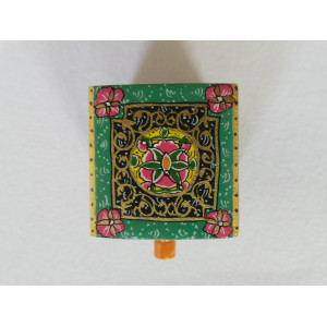 Miniature Hand Painted Jewelry Box - HM1002-Persian Handicrafts