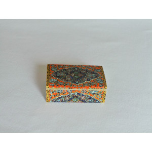 Miniature Hand Painted Jewelry Box - HM1007-Persian Handicrafts