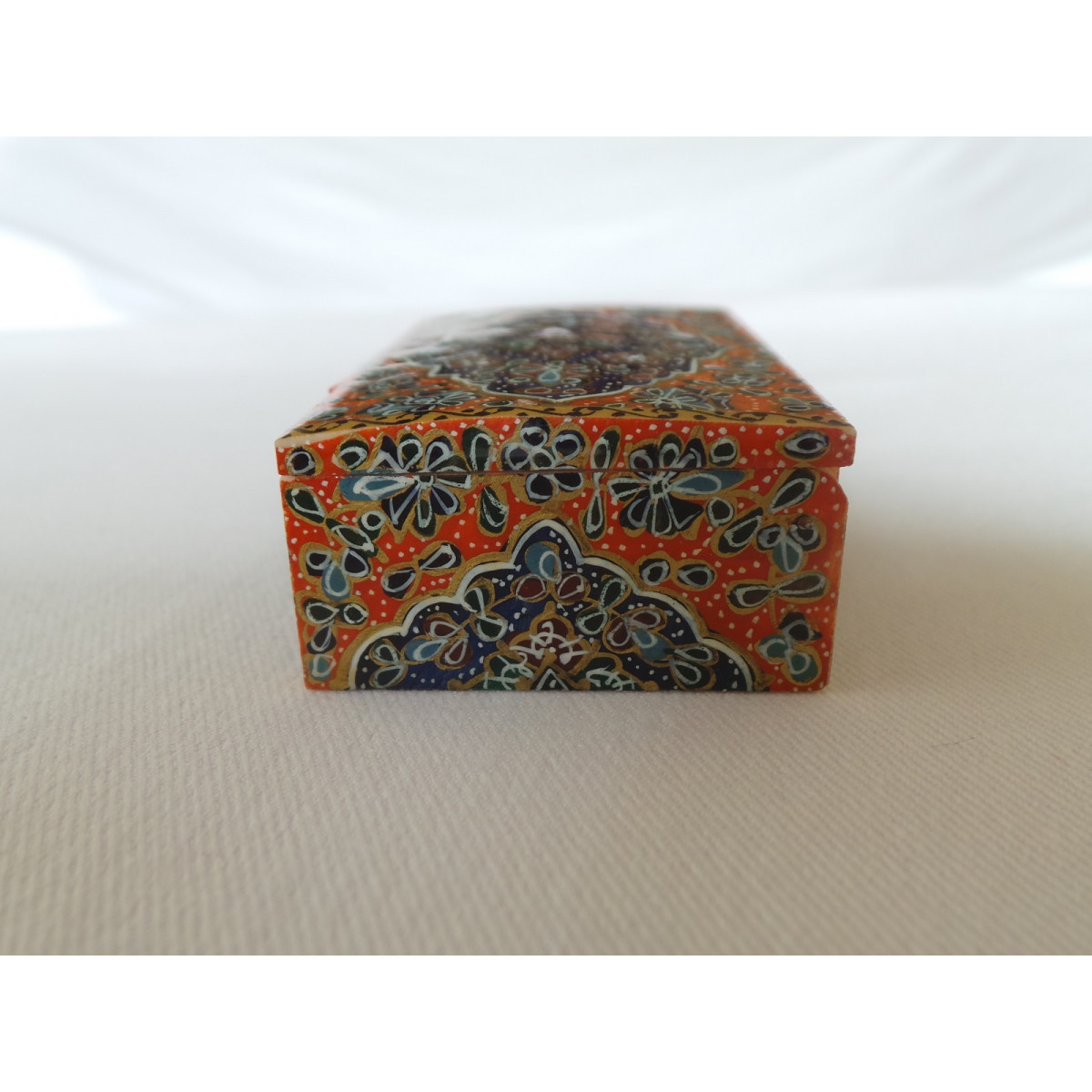 Miniature Hand Painted Jewelry Box - HM1007-Persian Handicrafts