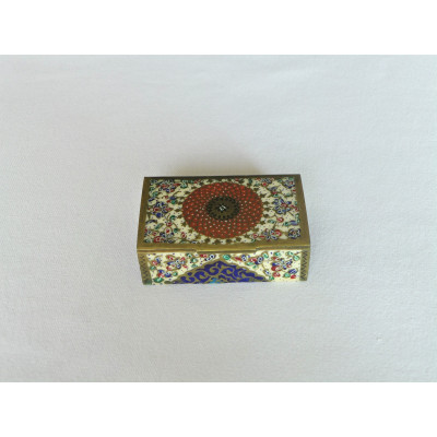 Miniature Hand Painted Jewelry Box - HM1010