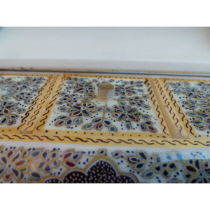 Miniature Hand Painted Jewelry Box - HM3000-Persian Handicrafts