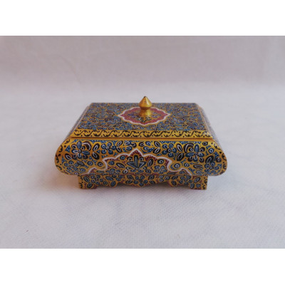 Miniature Hand Painted Jewelry Box - HM3001