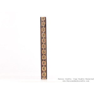 Miniature Hanpainting (Shirin & Farhad) with Khatam Frame - HM3108-Persian Handicrafts