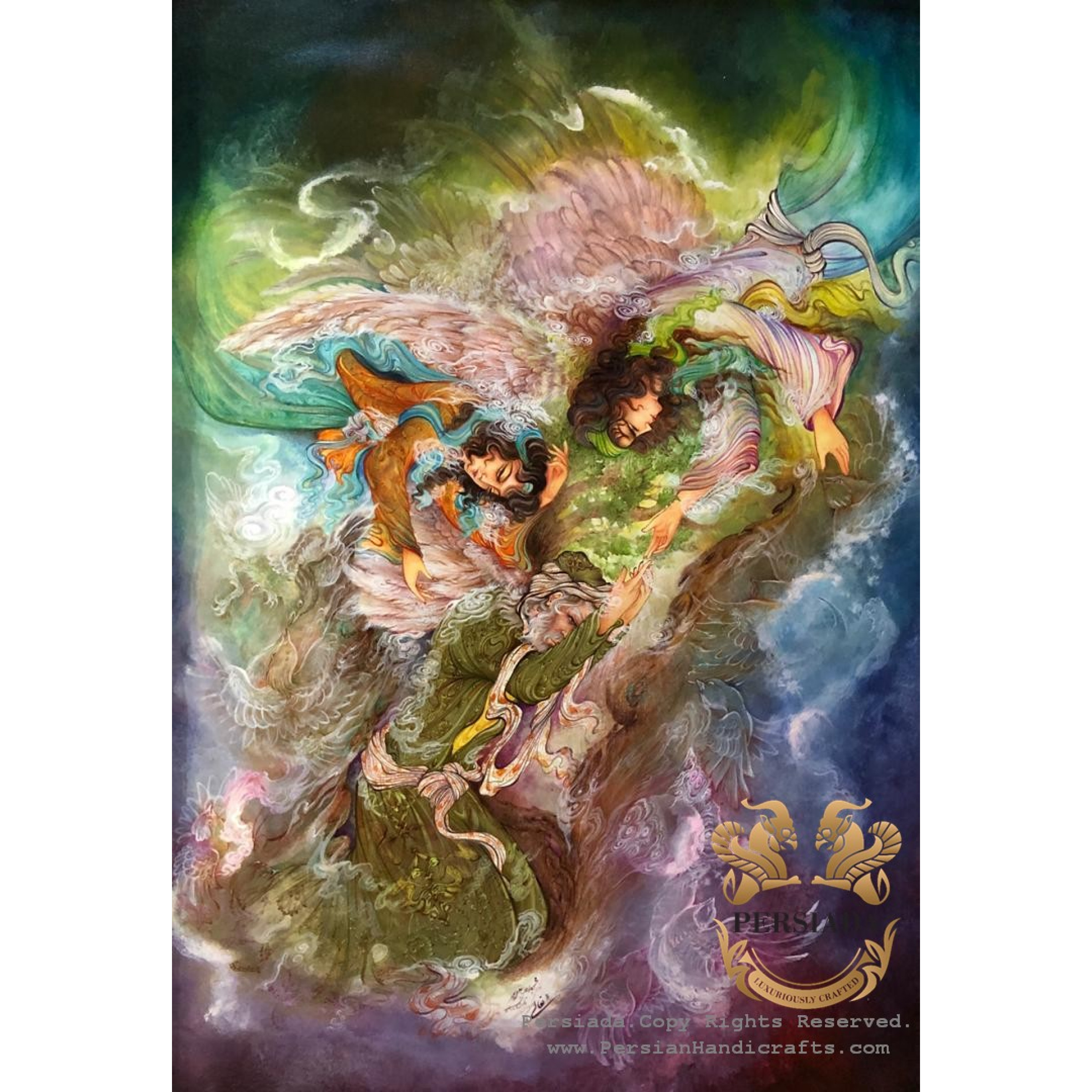 Decorative Frame | Persian Miniature | PHM1003 | Persiada