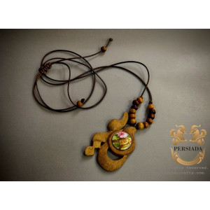 Necklace | Persian Miniature | PHM1007-Persiada Persian Handicrafts