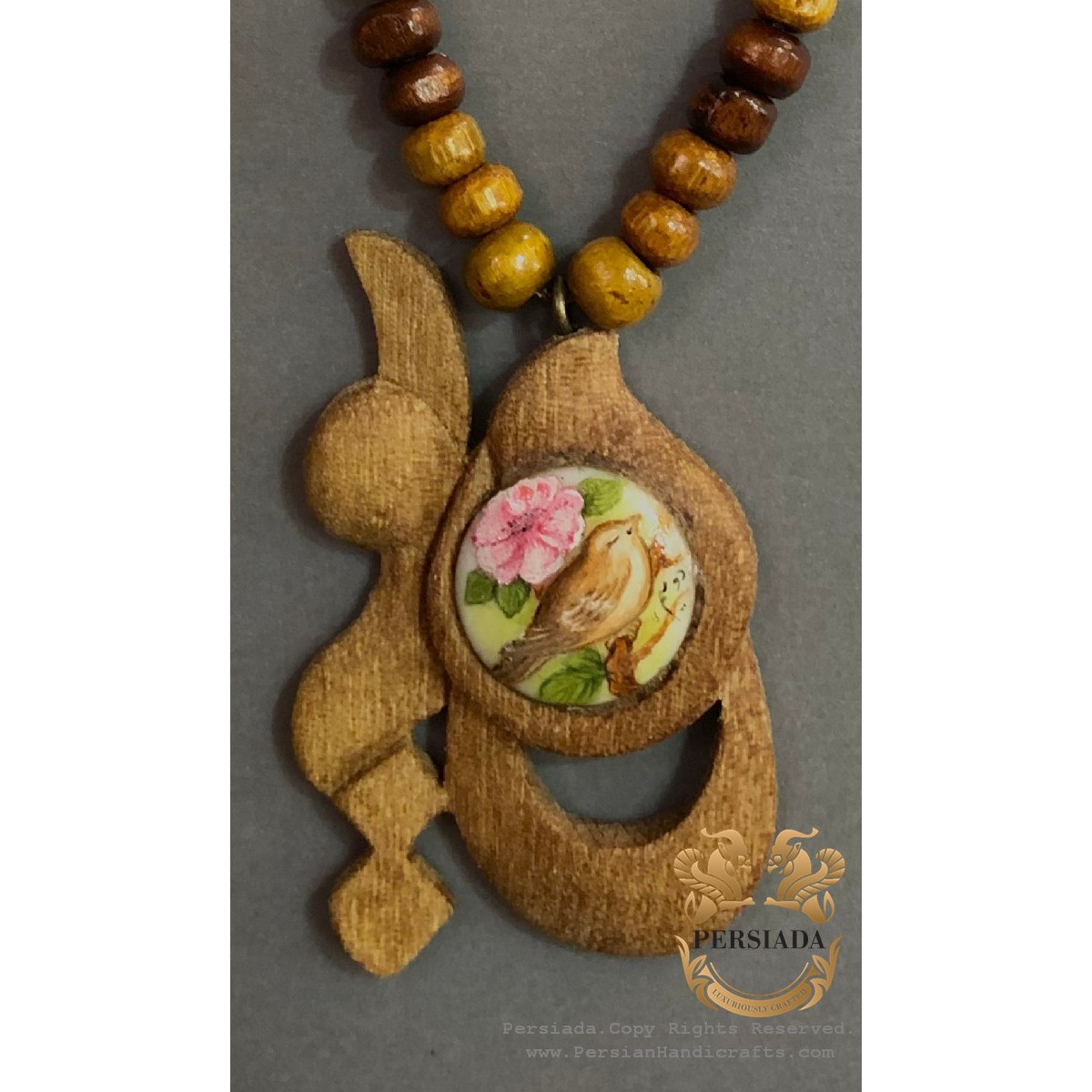 Necklace | Persian Miniature | PHM1007-Persiada Persian Handicrafts