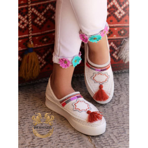 Give Traditional Persian Shoes | Cotton Handmade | PHG701-Persian Handicrafts