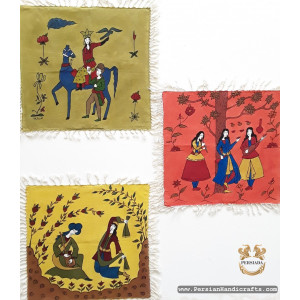 Cushion Cover Tablecloth | Handmade Organic Cotton | PHGH601-Persian Handicrafts