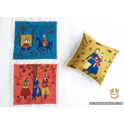 Cushion Cover Tablecloth | Handmade Organic Cotton | PHGH601 Cushion Cover Tablecloth | Handmade Organic Cotton | PHGH601
