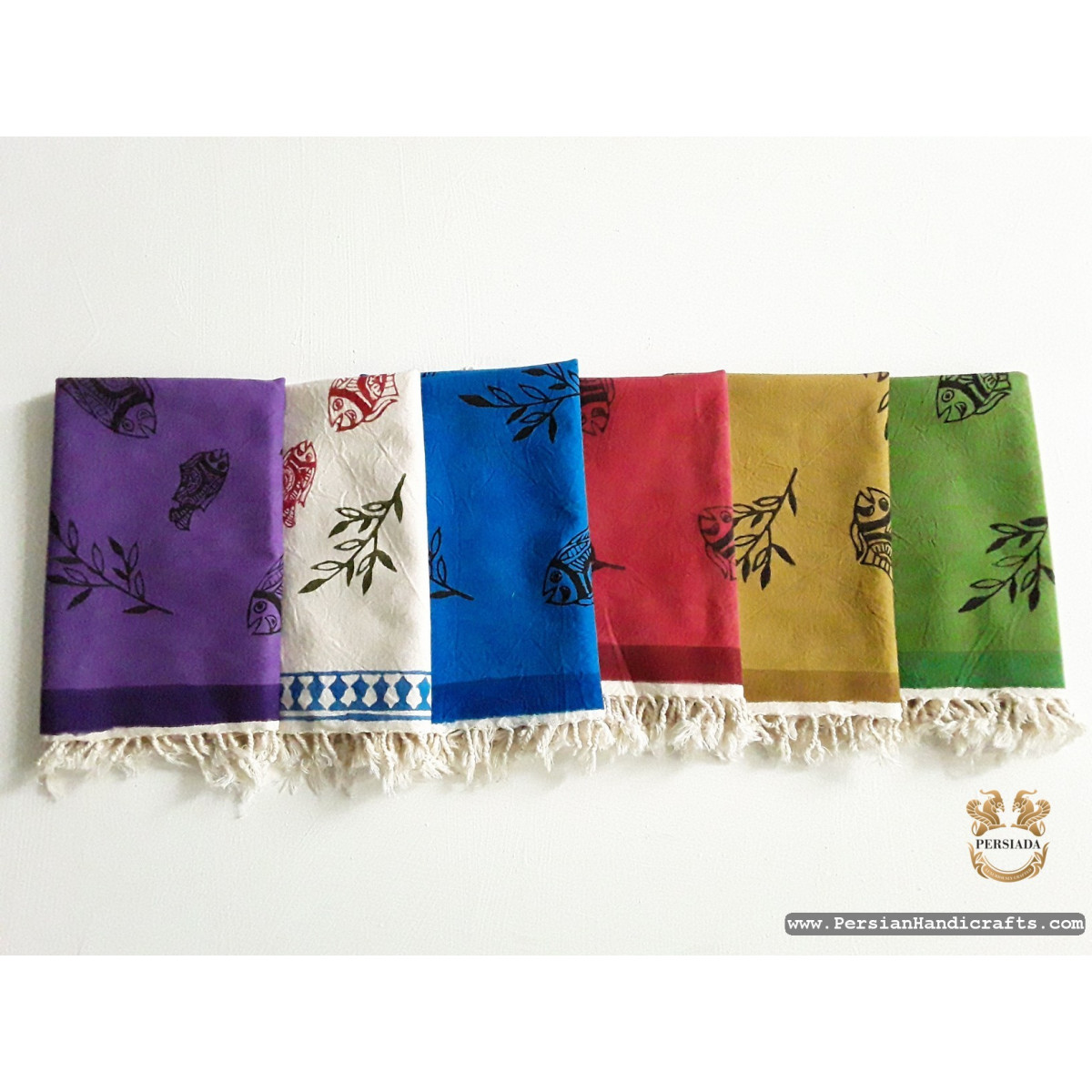 Square Tablecloth | Handmade Organic Cotton | PHGH605 Persiada