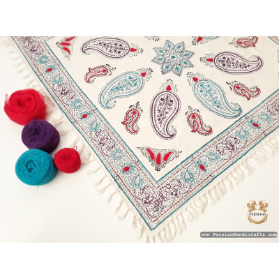 Square Tablecloth | Handmade Organic Cotton | PHGH607 Square Tablecloth | Handmade Organic Cotton | PHGH607