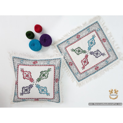 Cushion Cover Tablecloth | Handmade Organic Cotton | PHGH609