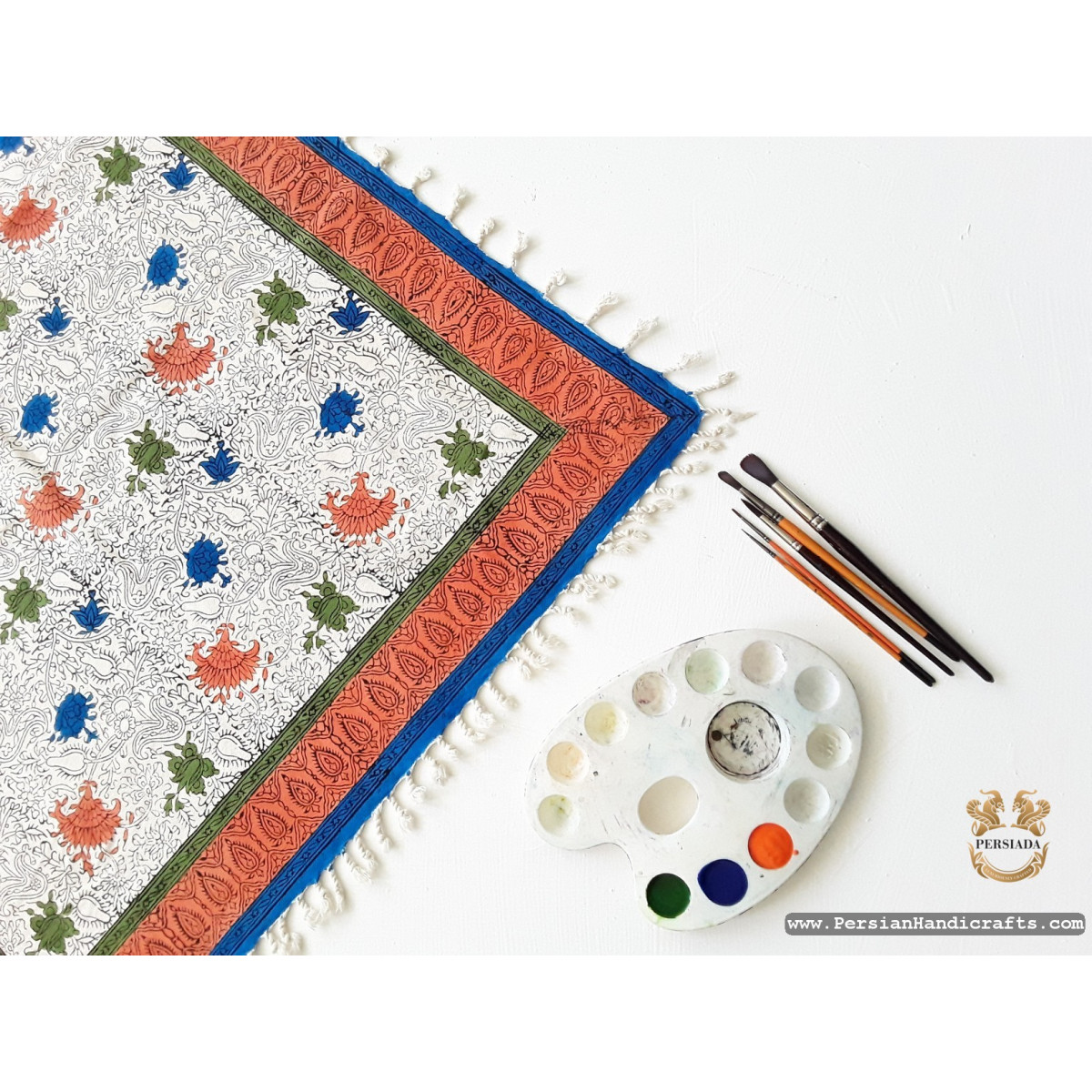Square Tablecloth | Handmade Organic Cotton | PHGH610