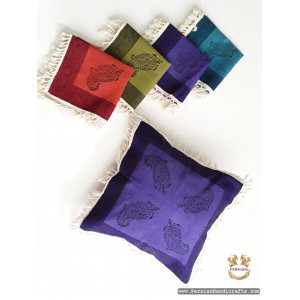 Cushion Cover Tablecloth | Handmade Organic Cotton | PHGH613-Persian Handicrafts
