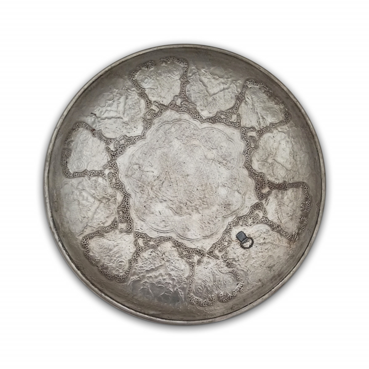 Luxurious Wall Plate | Detail Eslimi Handgraved Ghalamzani | PHGL701 | Persiada