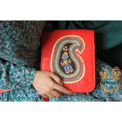  Traditional Bag| Leather Pateh Needlework | HLP1002