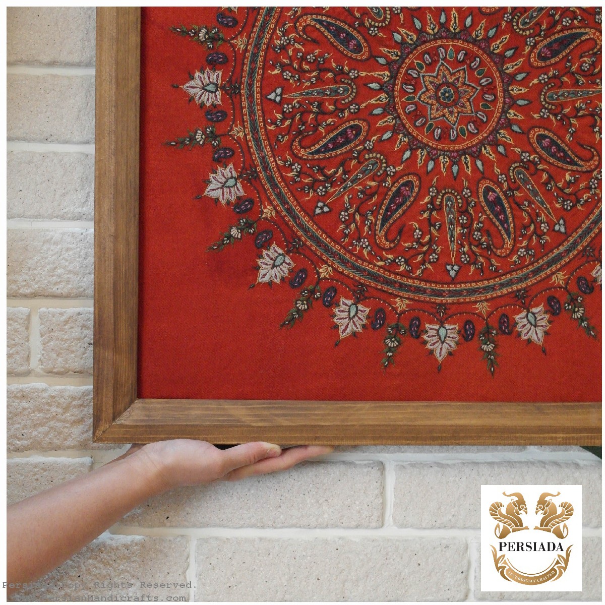 Wall Decor | Pateh Needlework | PHP1002-Persiada Persian Handicrafts