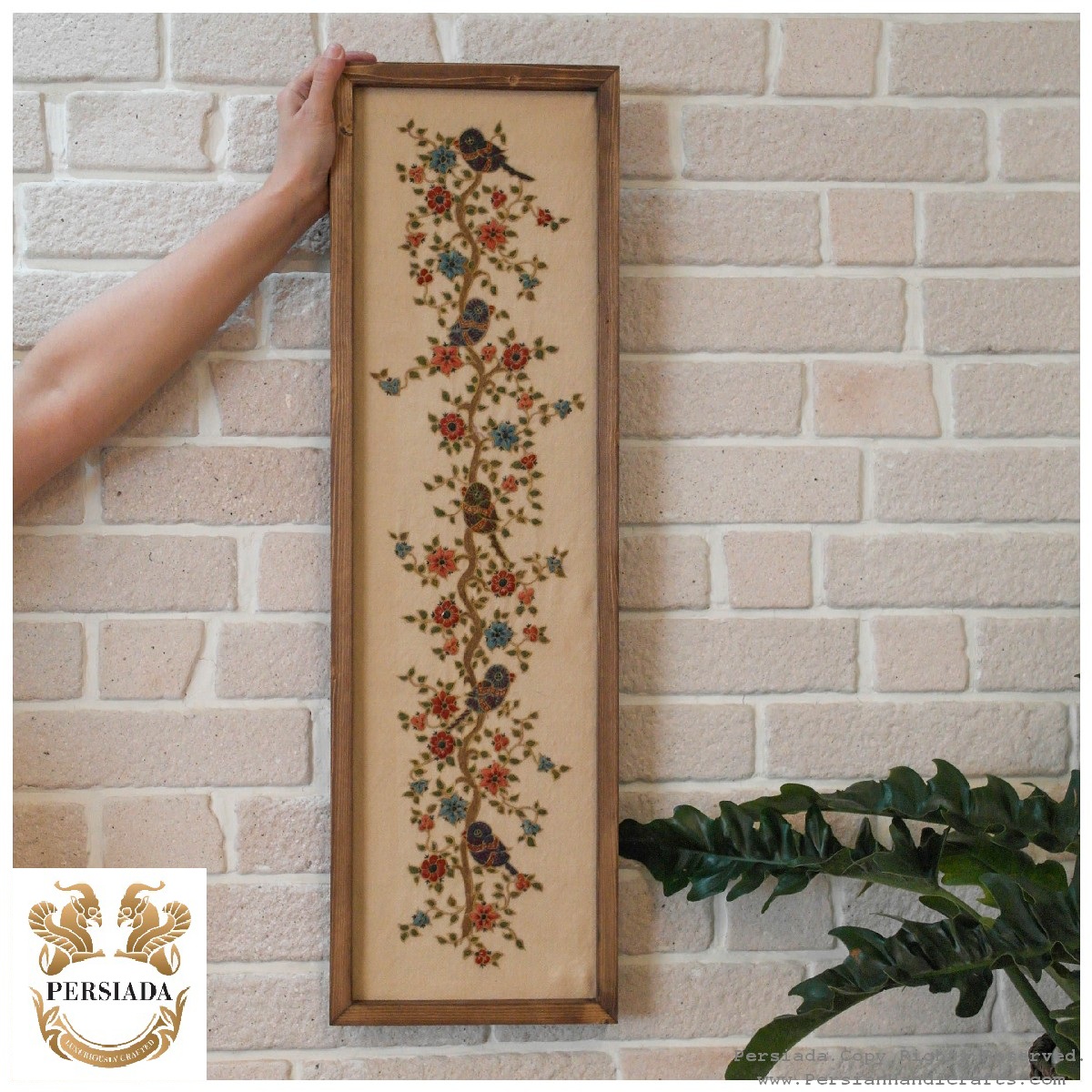 Wall Decor | Pateh Needlework | PHP1003-Persiada Persian Handicrafts