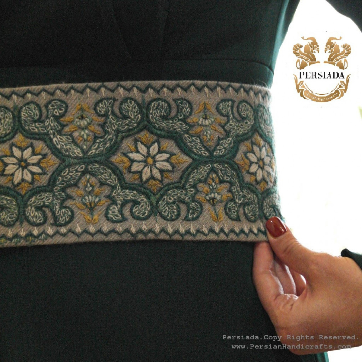 Traditional Belt | Pateh Needlework | PHP1013-Persiada Persian Handicrafts