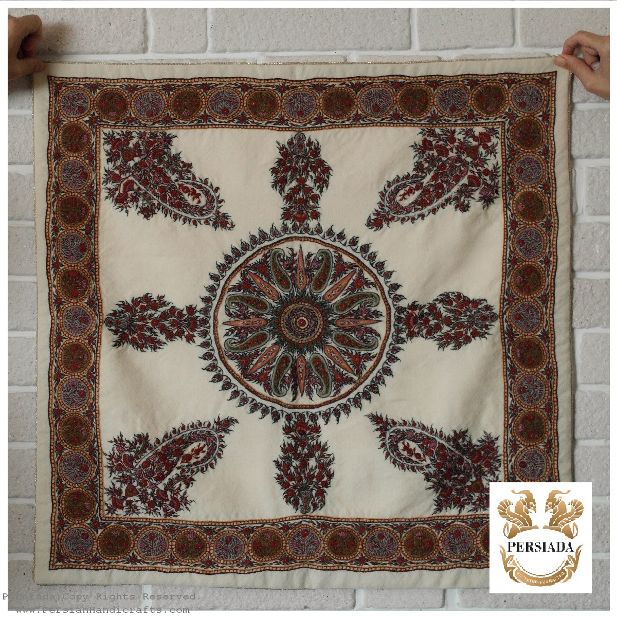 Tablecloth | Pateh Needlework | PHP1014-Persiada Persian Handicrafts