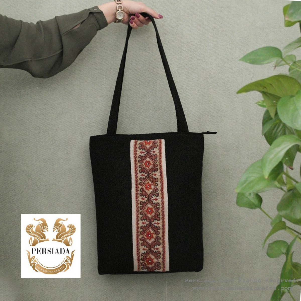 Traditional Bag | Pateh Needlework | PHP1018-Persiada Persian Handicrafts