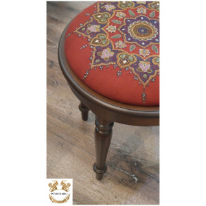 Makeup Dressing Chair | Pateh Needlework | PHP1020-Persiada Persian Handicrafts