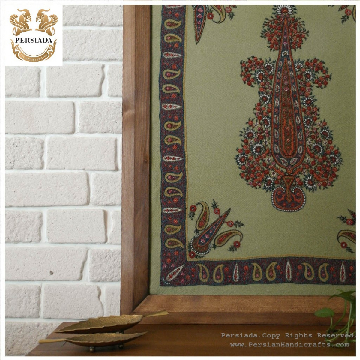 Wall Decor | Pateh Needlework | PHP1021-Persiada Persian Handicrafts