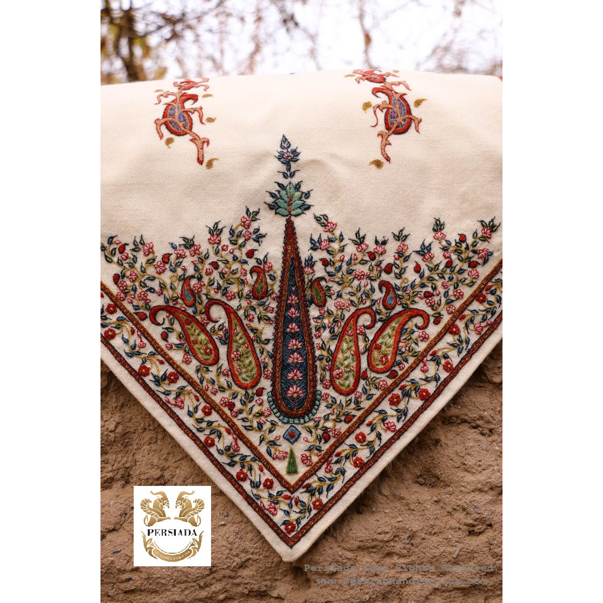 Tablecloth | Pateh Needlework | PHP1028-Persiada Persian Handicrafts