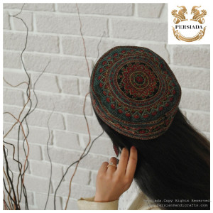  Traditional Hat| Pateh Needlework | PHP1034-Persiada Persian Handicrafts