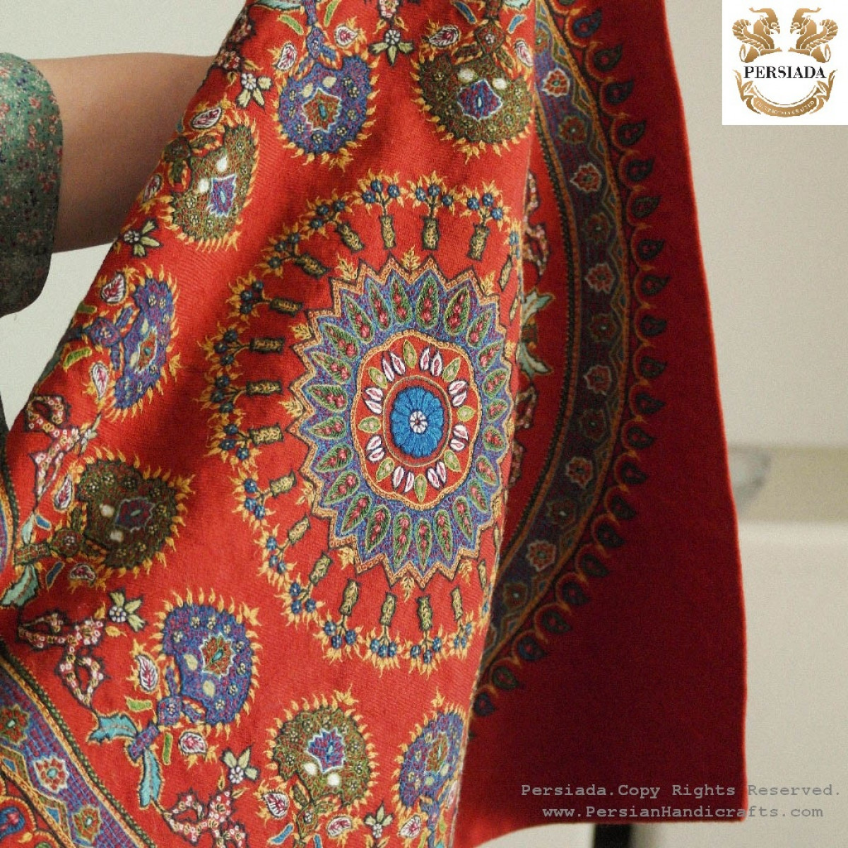 Tablecloth | Pateh Needlework | PHP1037-Persiada Persian Handicrafts