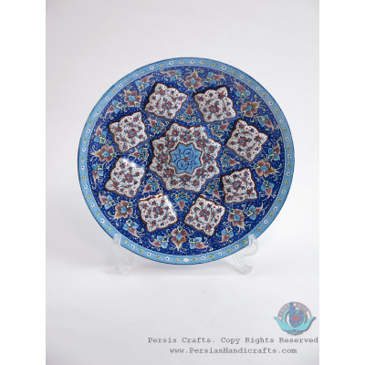Enamel (Minakari) Wall Hanging Plate - PE1120 Enamel (Minakari) Wall Hanging Plate - PE1120