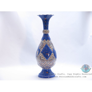 Enamel (Minakari) Eslimi Toranj Flower Vase - PE1105-Persian Handicrafts