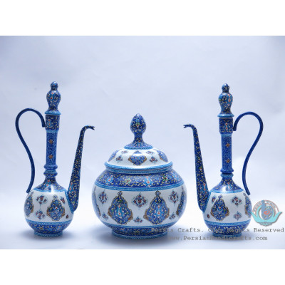 Enamel (Minakari) Cruet Saucer - PE1107 Enamel (Minakari) Cruet Saucer - PE1107