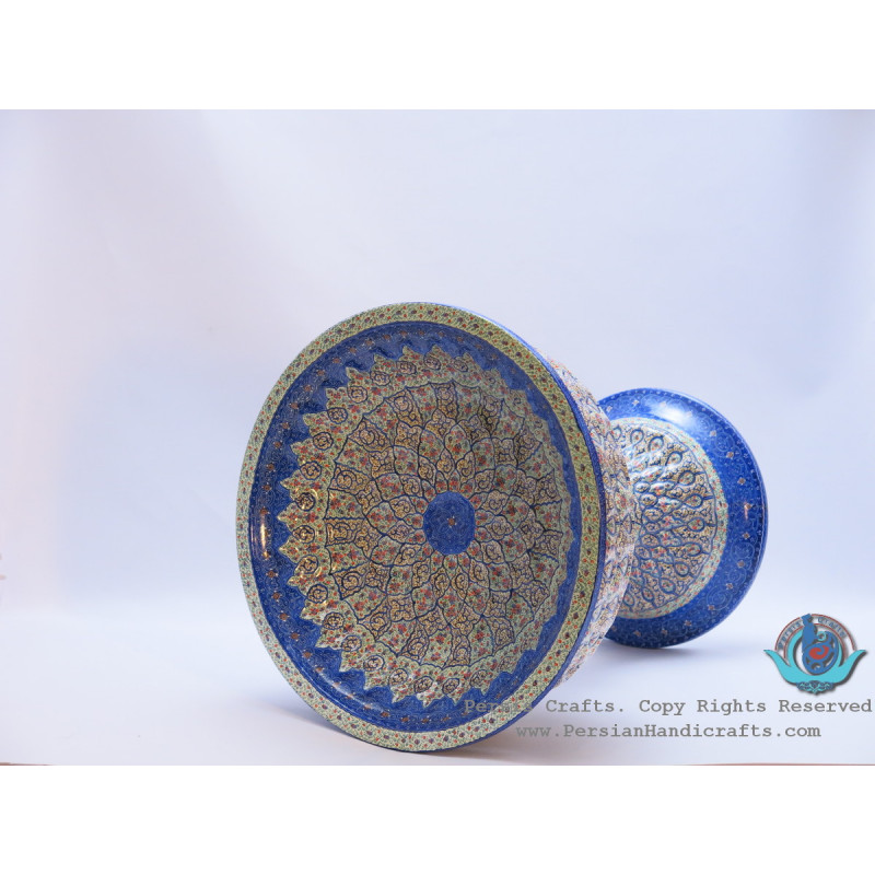 Traditional Handgraved Persian Banquet on Pedestal Dish HGL3901