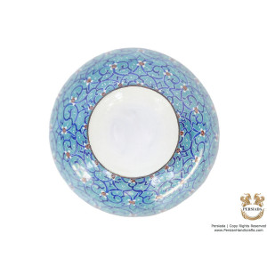 Mini Candy/Nuts Bowl - Enamel Minakari | PE4102-Persian Handicrafts