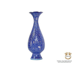 Flower Vase - Enamel Minakari | PE4105-Persian Handicrafts