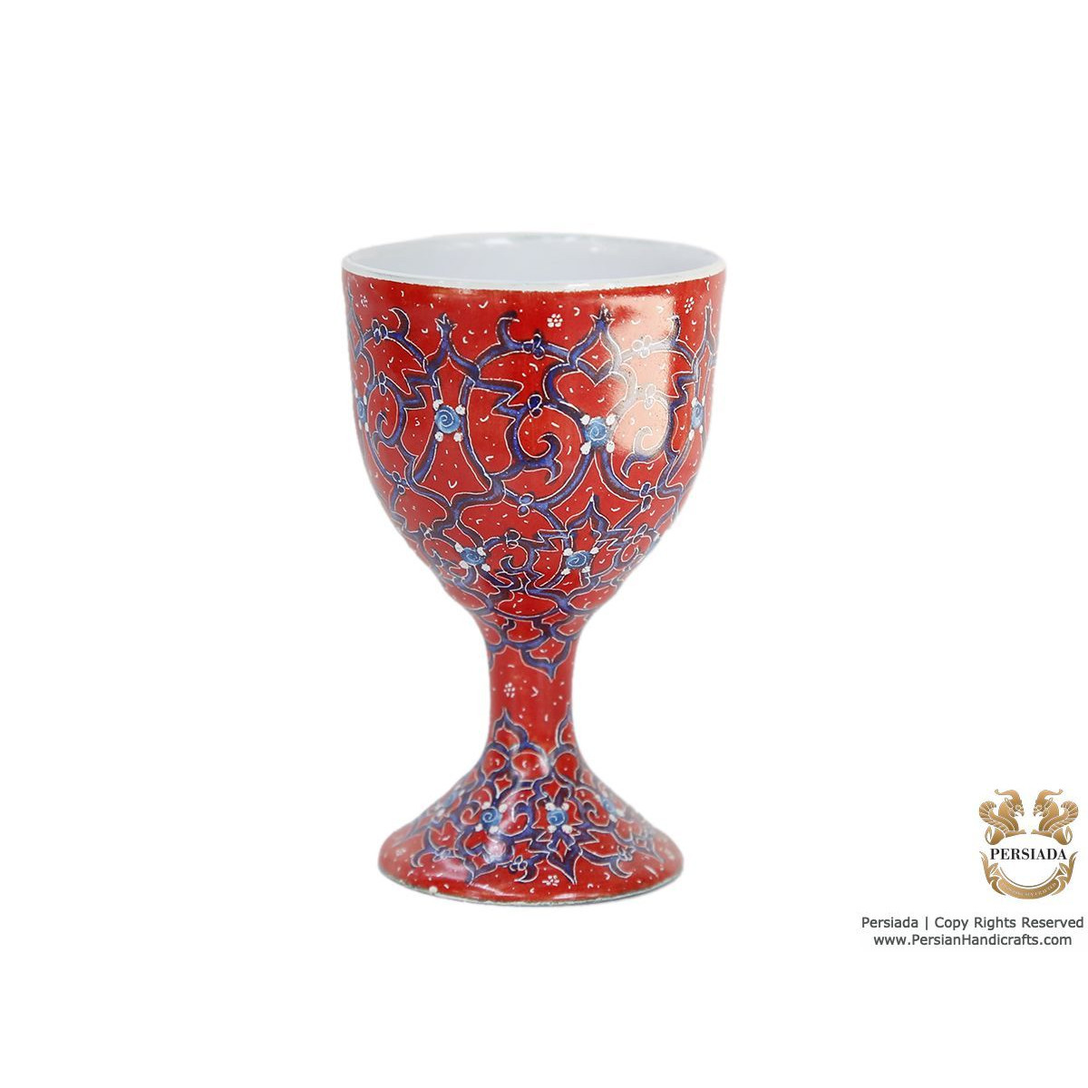 Egg Cup - Enamel Minakari | PE4110-Persian Handicrafts