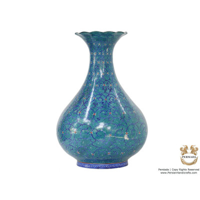 Decorative Flower Vase - Enamel Minakari | PE4115