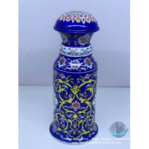 Unique Minakari Tea Mug with Lid - PE1037-Persian Handicrafts
