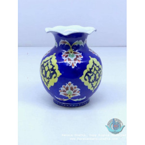 Enamel (Minakari) Mini Flower Vase - PE1046-Persian Handicrafts