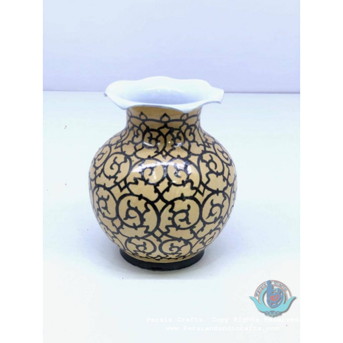 Enamel (Minakari) Mini Flower Vase - PE1049-Persian Handicrafts