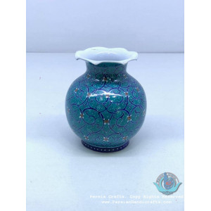 Enamel (Minakari) Mini Flower Vase - PE1050-Persian Handicrafts