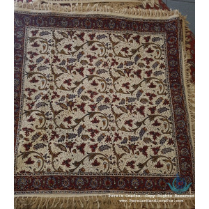 Hand Printed Ghalamkar Tablecloth - PGH1006-Persian Handicrafts