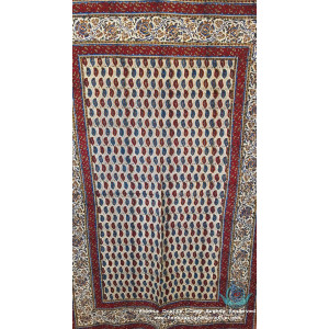 Hand Printed Ghalamkar Tablecloth - PGH1022-Persian Handicrafts